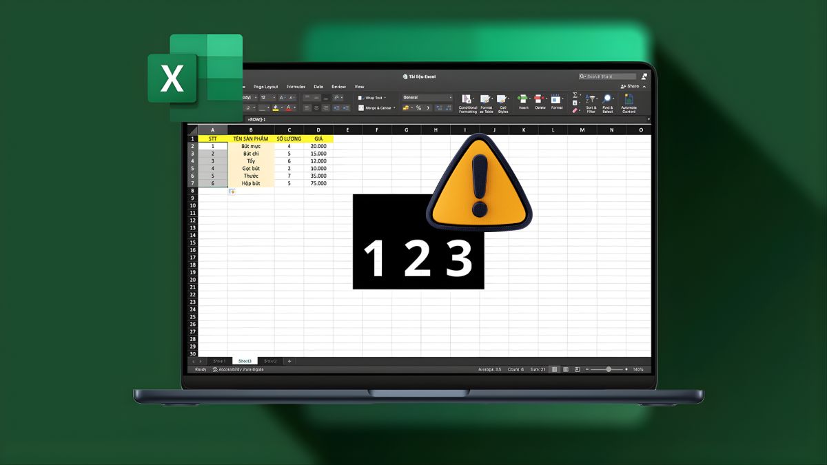 Cách sửa lỗi không kéo được số thứ tự trong Excel hiệu quả